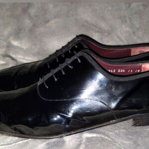 🕴🏾🕴🏾🕴🏾Men's Salvatore Ferragamo Black Tux Shoes; Size: 13🕴🏾🕴🏾🕴🏾